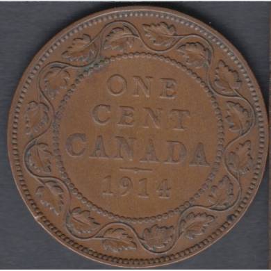 1914 - VG - Canada Large Cent