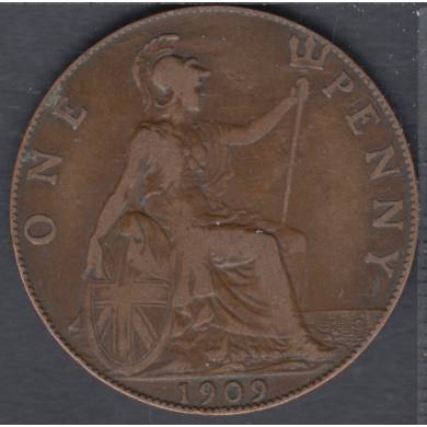 1909 - 1 Penny - Geat Britain