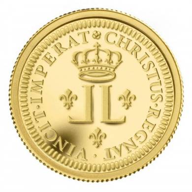 2008 $1 Fine Gold Coin Gold Louis