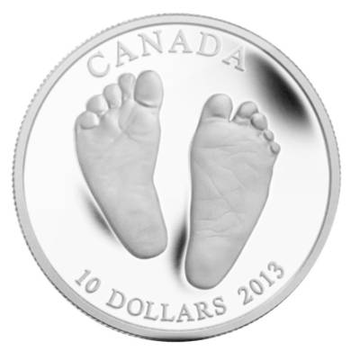2013 - B.Unc - Bb - Canada 25 cents