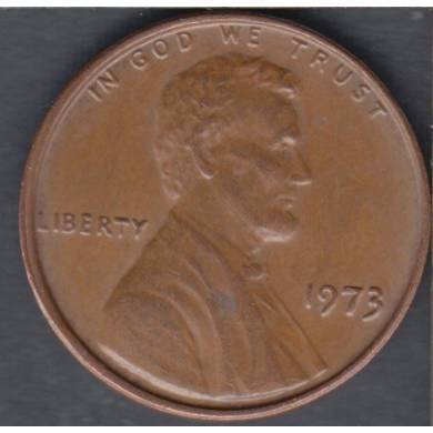 1973 - AU - Unc - Lincoln Small Cent