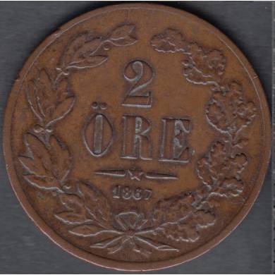 1867 L.A. - 2 Ore - Suède