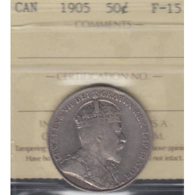 1905 - F-15 - ICCS - Canada 50 Cents
