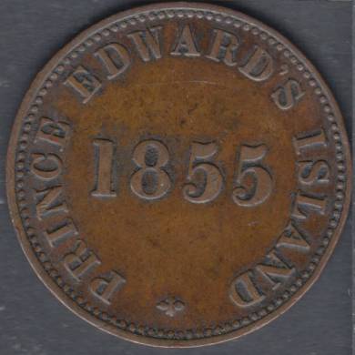 1855 - VF - Self Government Free Trade - PE-7A1 - P.E.I.