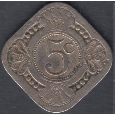 1913 - 5 Cents - Netherlands