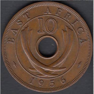 1956 - 10 Cents - Unc - East Africa