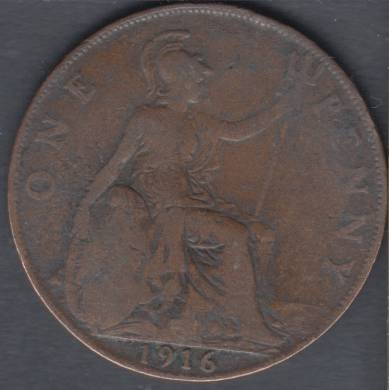 1916 - 1 Penny - Grande Bretagne
