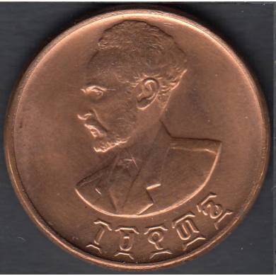 1936EE (1943-44) - 5 Cents - B. Unc - Ethiopia
