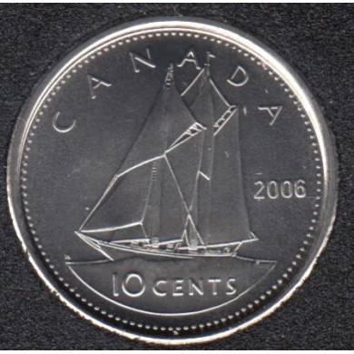2006 P - B.Unc - Canada 10 Cents
