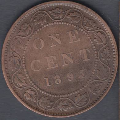 1893 - VF - Canada Large Cent