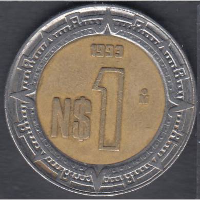 1993 Mo - 1 Peso - Mexique