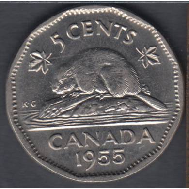 1955 - AU - Canada 5 Cents