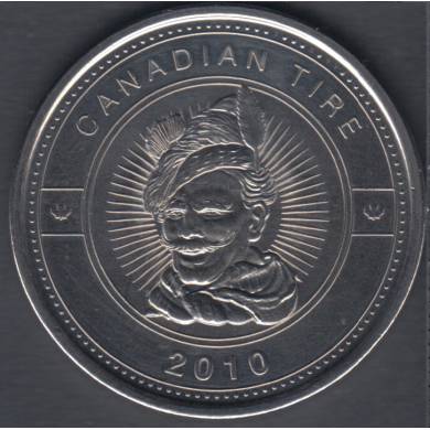 2010 - Canadian Tire - Sandi McTire - Edition Limite - Dollar de Commerce - $1
