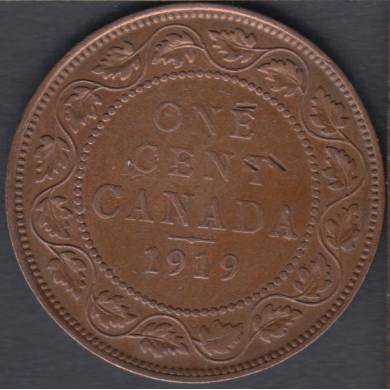 1919 - F/VF - Canada Large Cent