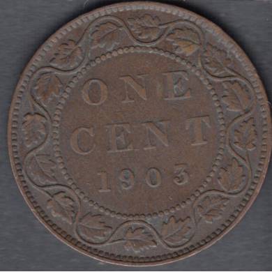 1903 - VF - Canada Large Cent