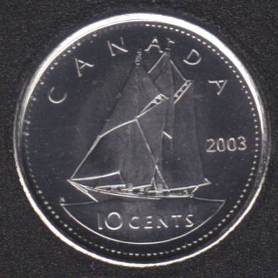2003 P - B.Unc - OE - Canada 10 Cents
