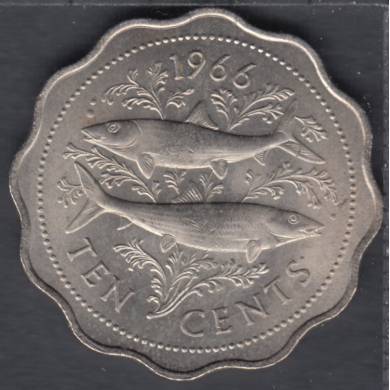 1966 - 10 Cents - B. Unc - Bahamas