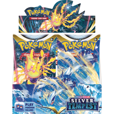 Pokemon - Sword & Shield Silver Tempest Booster Box - English