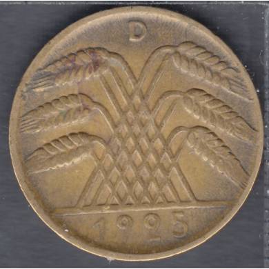 1925 D - 10 Reichspfennig - Germany