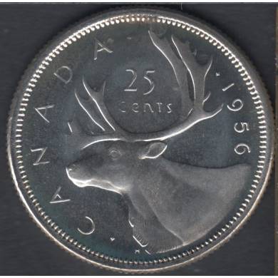 1956 - Proof Like - Canada 25 Cents
