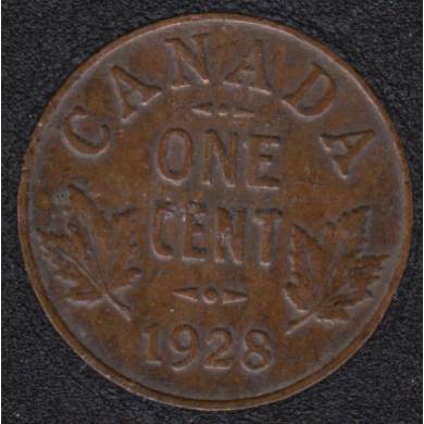 1928 - VF - Canada Cent