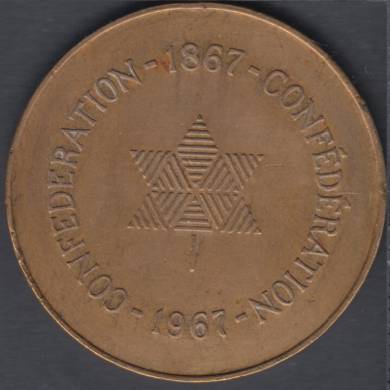 1967 - 1867 - Centennial Medal