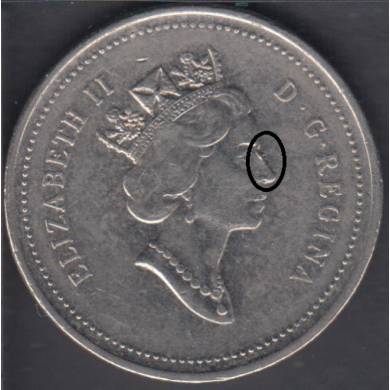1999 - Extra Metal Nez - Canada 5 Cents
