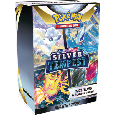 Pokémon - Sword & Shield Silver Tempest - Booster Bundle - Anglais