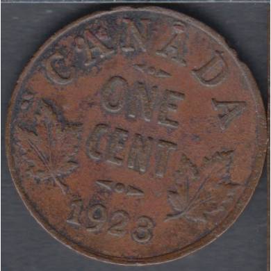 1923 - VG - Tach - Canada Cent
