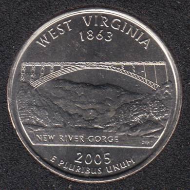 2005 D - West Virginia - 25 Cents