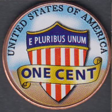 2010 D - B.Unc - Colored - Lincoln Small Cent