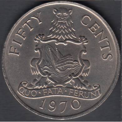 1970 - 50 Cents - AU - Bermuda
