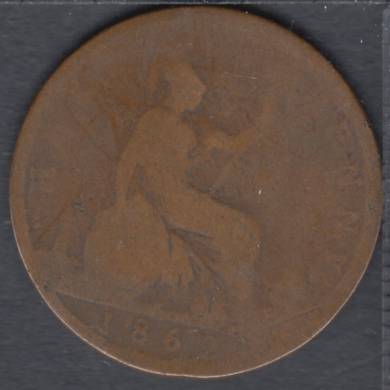 1862 - Half Penny - Great Britain