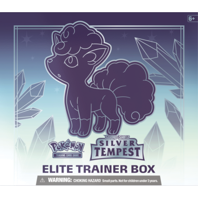 Pokémon - Sword & Shield Silver Tempest - Elite Trainer Box - Anglais