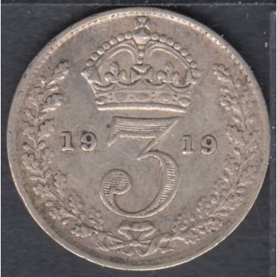 1919 - 3 Pence - Great Britain
