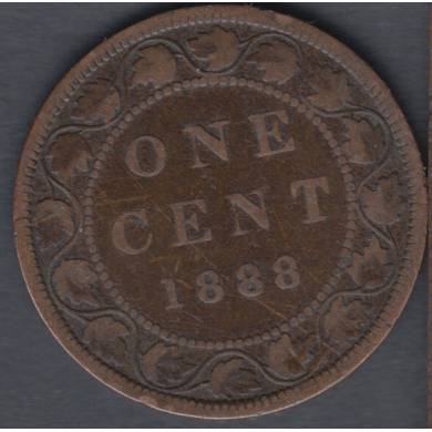 1888 - G/VG - Canada Large Cent