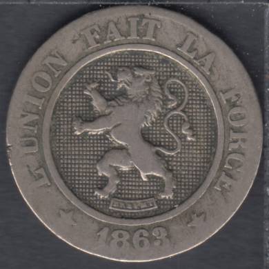 1863 - 10 centimes - Belgium