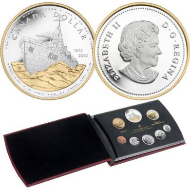 2010 Proof Set - 100th Ann. of the Canadian Navy