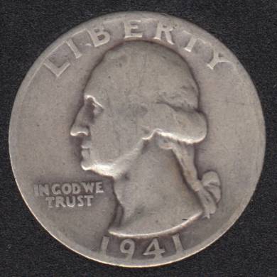 1941 D - Washington - 25 Cents