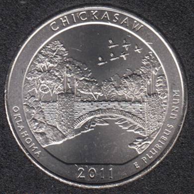 2011 P - Chickasaw - 25 Cents
