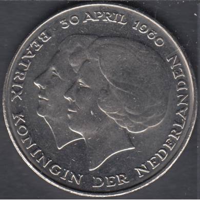 1980 - 2 1/2 Gulden - Pays Bas