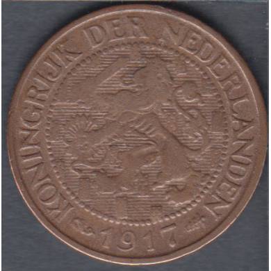 1917 - 1 Cent - Pays Bas