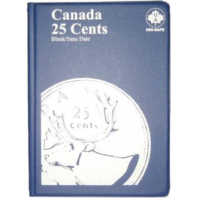 25 Canada Uni-Safe Album (Twenty Five Cents) Blank