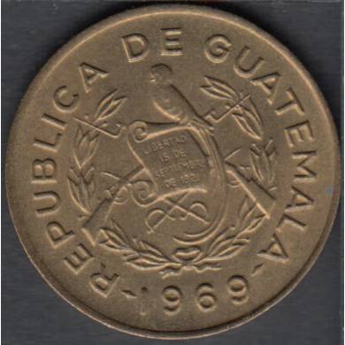 1969 - 1 Centavo - B. Unc - Guatemala