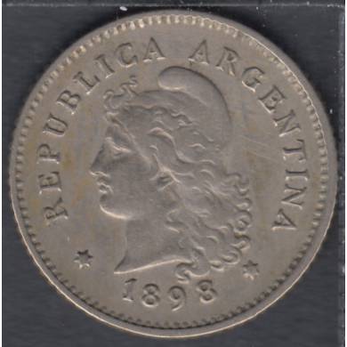 1898 - 10 Centavos - Argentine