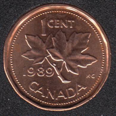 1989 - B.Unc - Canada Cent