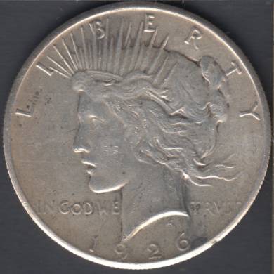 1926  - VF/EF - Peace Dollar USA