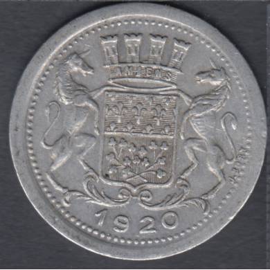 1920 -10 Centimes - Trading Token - Amiens City - France