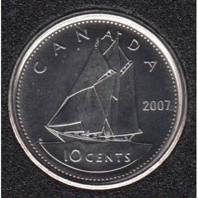 2007 - B.Unc - Canada 10 Cents