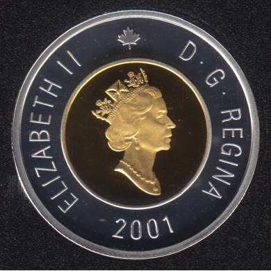 2001 - Proof - Argent - Canada 2 Dollar